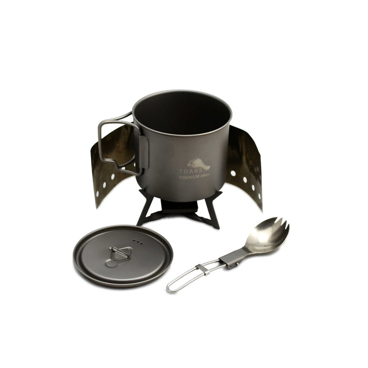 Toaks Titanium Solid Fuel Cook System