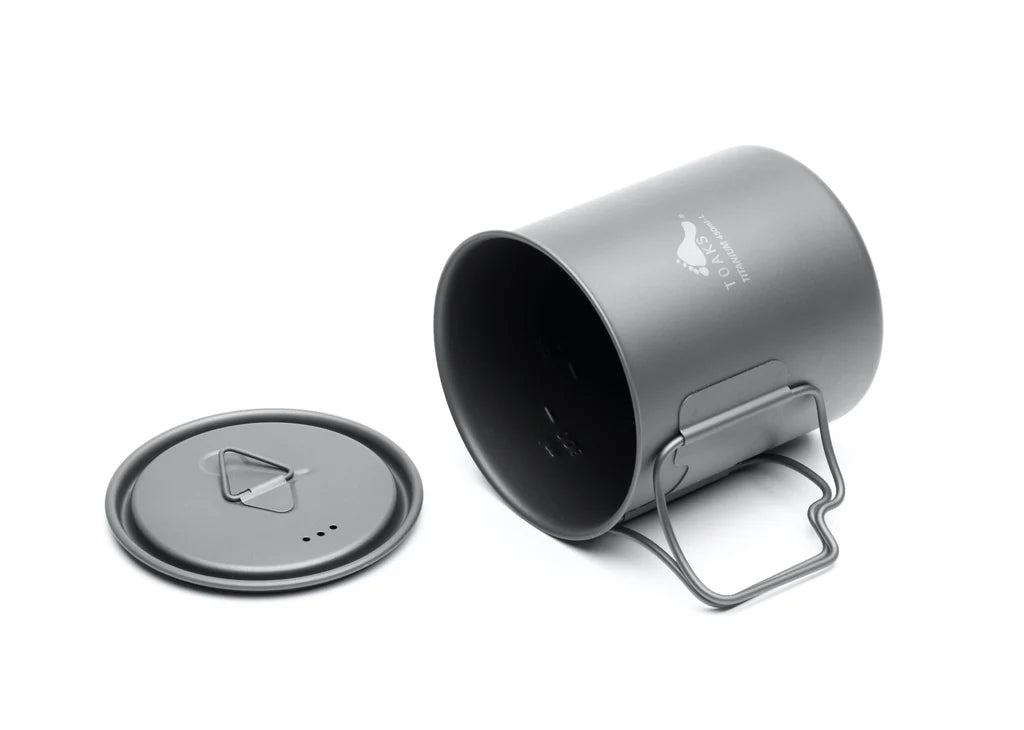 Toaks Titanium Ultralight Cup 450ml w/ Lid