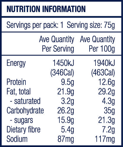 The Crafty Weka Bar Date & Orange 75g