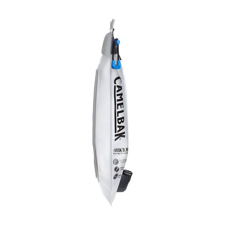 A CamelBak Hydration Reservoir in white, shown vertically against a plain white background.