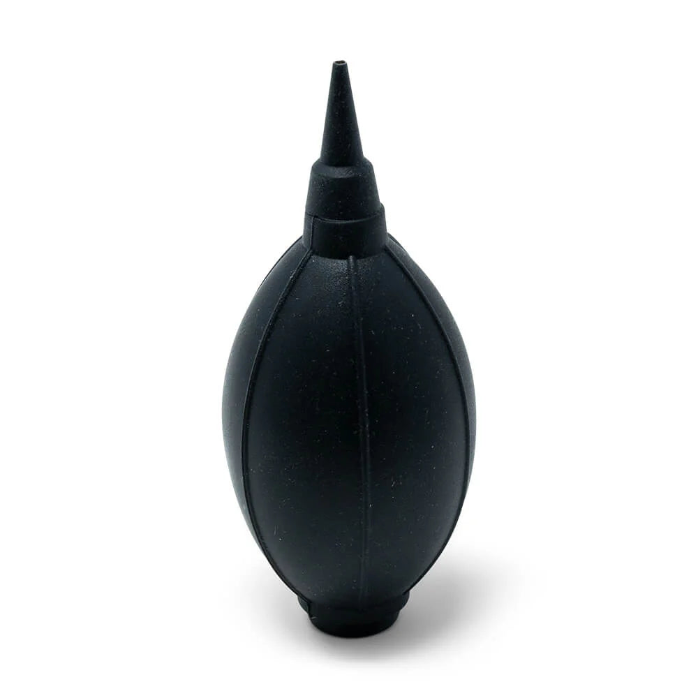 Black air blower on a white background