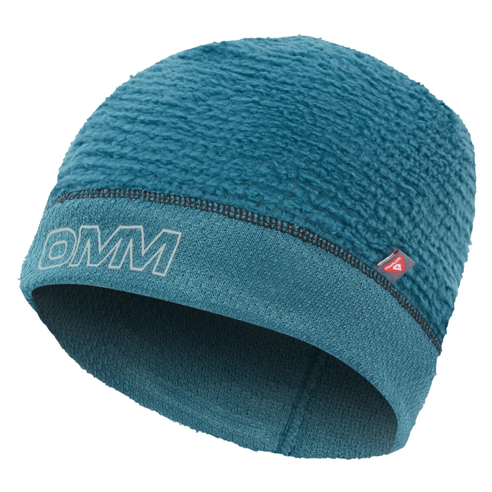 Teal OMM branded fleece beanie