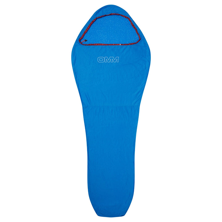 OMM Core Liner, in use inside a sleeping bag