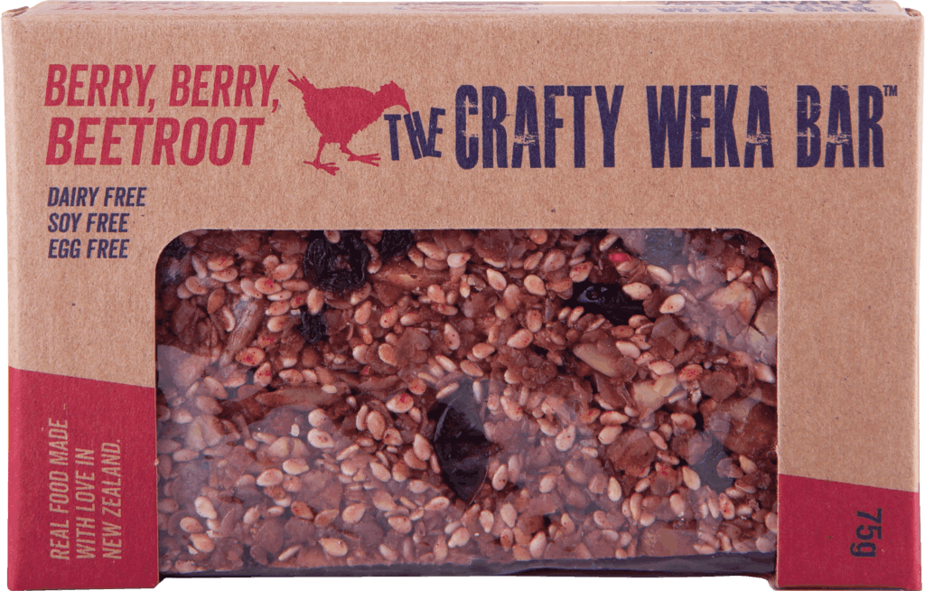 The Crafty Weka Bar Berry Berry Beetroot 75g