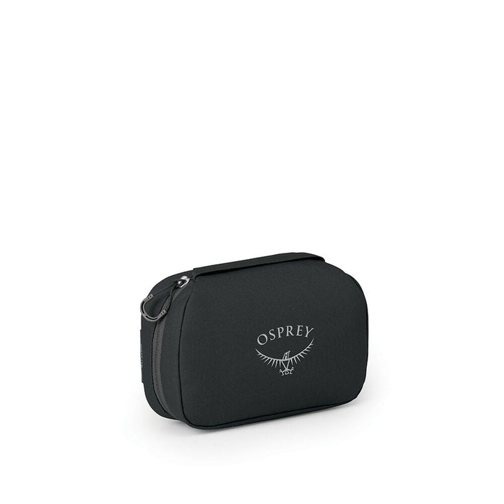Black Osprey travel pouch on a white background
