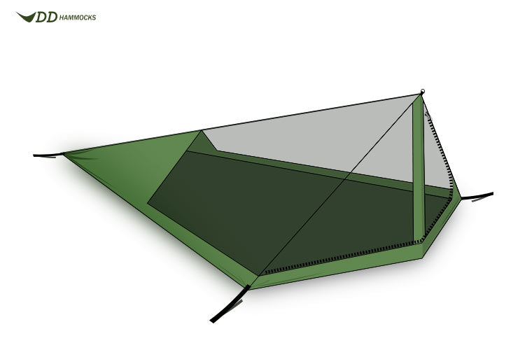 DD Hammocks Superlight Bikepacker Mesh Tent