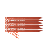 Big Agnes Dirt Dagger UL 6.75" Tent Pegs Pack of 6