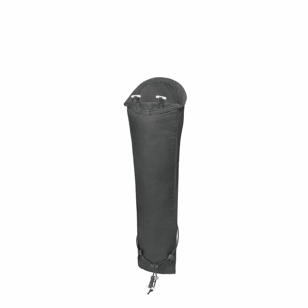 Black quiver on a white background