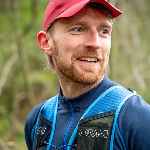 OMM Dyno Cap worn running