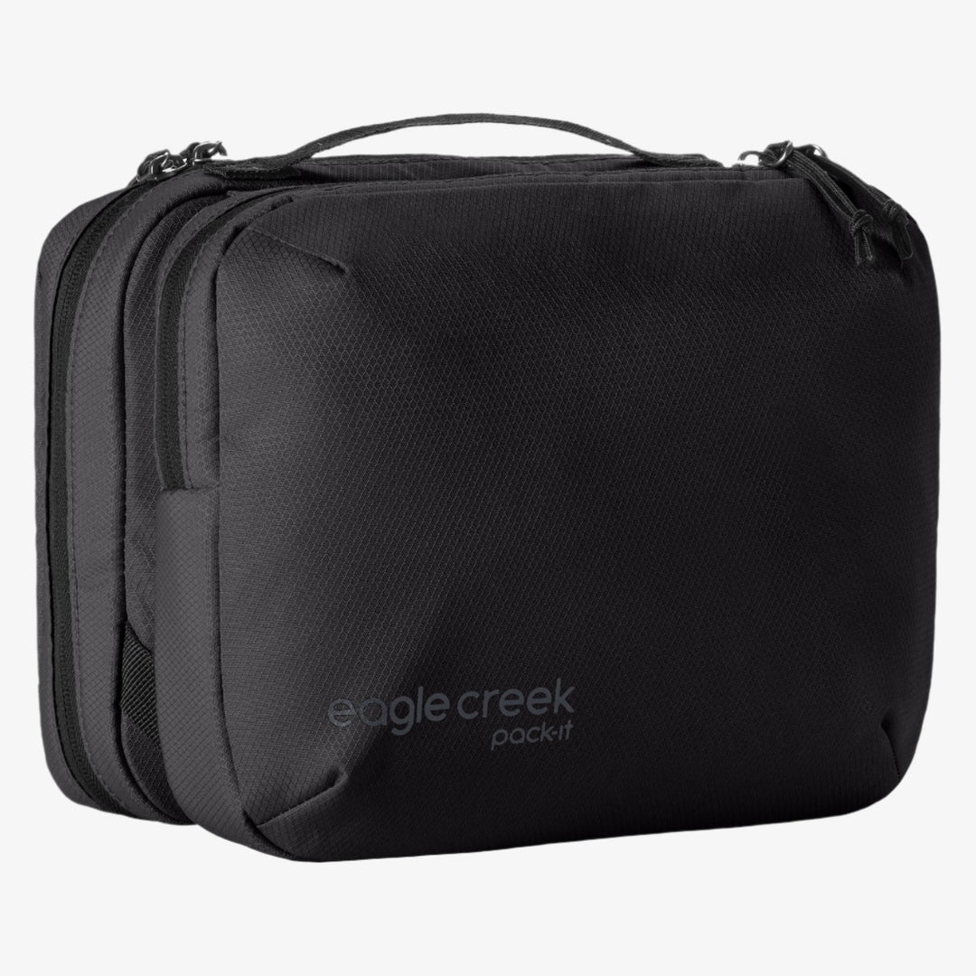 Black travel organiser with &