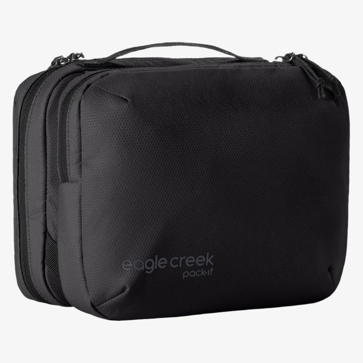 Black travel organiser with &