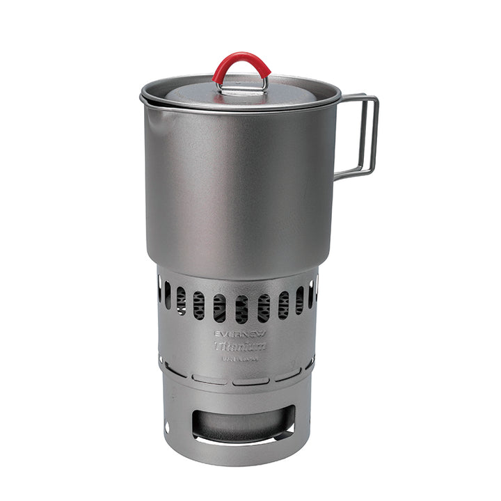 Evernew Titanium Ti Mug Pot 500 Stove Set