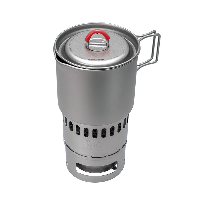 Evernew Titanium Ti Mug Pot 500 Stove Set