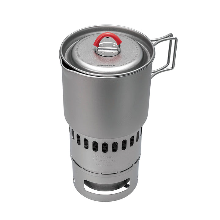 Evernew Titanium Ti Mug Pot 500 Stove Set