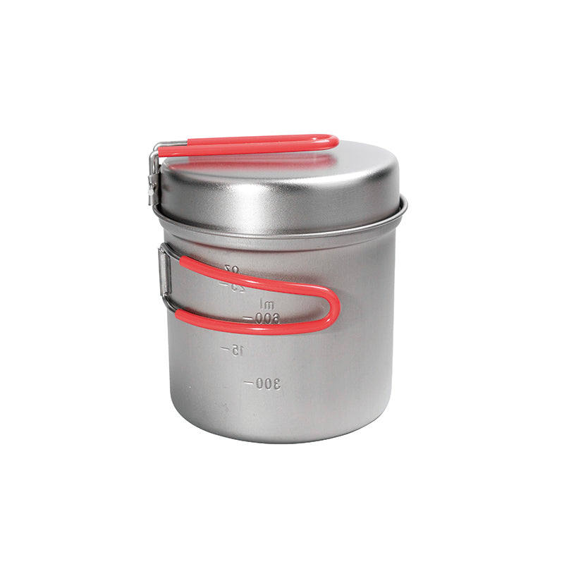 Evernew Titanium Ti UL Deep Pot 900 w/ Frypan Lid