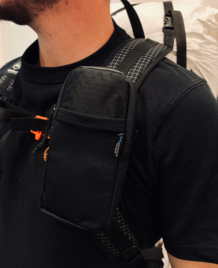 Adventure Designs Shoulder Strap Pocket - Gridstop Nylon