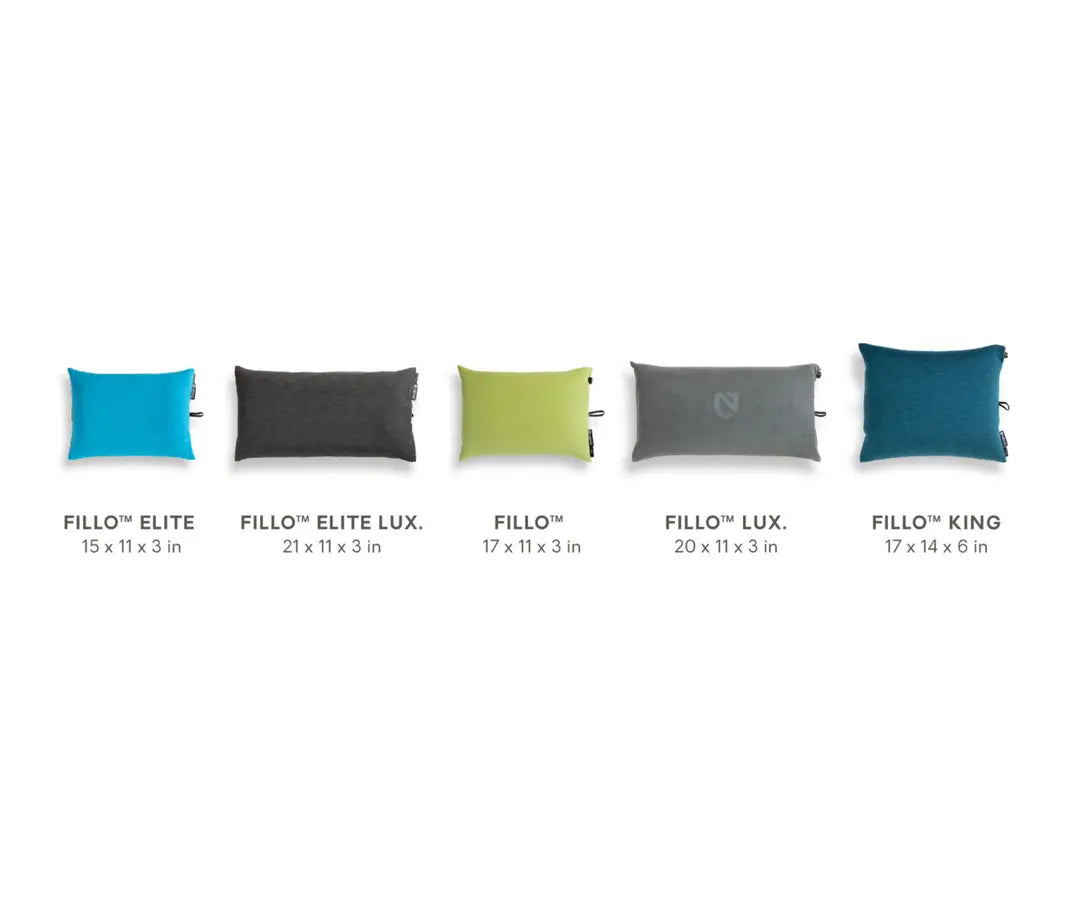 Nemo pillow inflation breath vs pump comparison chart