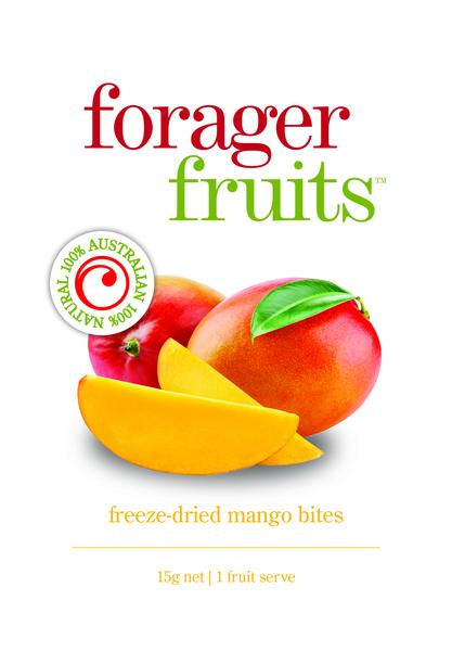 Forager Fruits Freeze Dried Mango Bites 15g