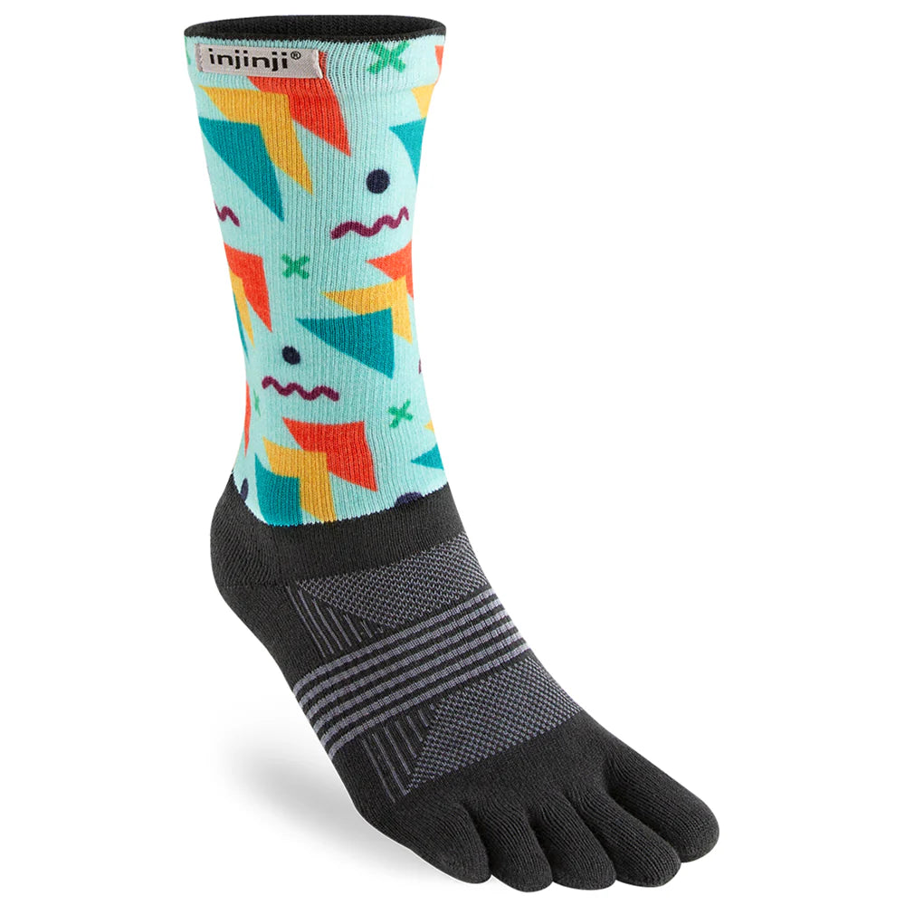 Injinji Teensokken Liner Light Weight Mini-Crew Coolmax Licht Grijs Injinji Teensokken Liner Light Weight Mini-Crew Coolmax Licht Grijs