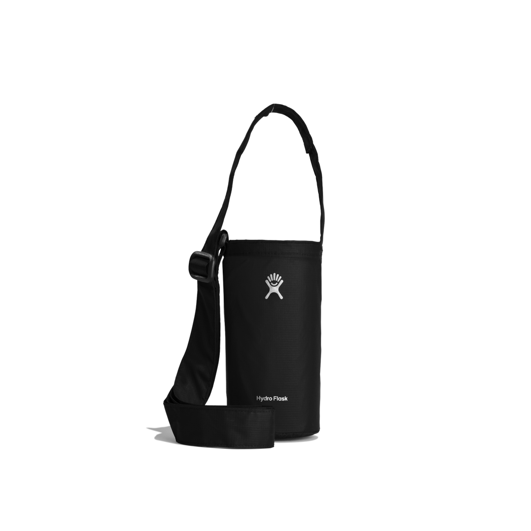 Black crossbody water bottle sling