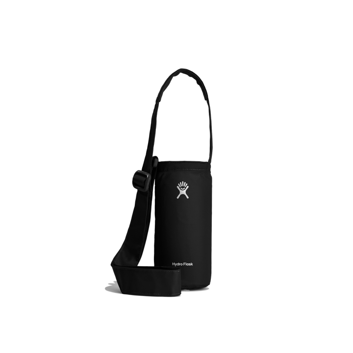 Black crossbody water bottle sling