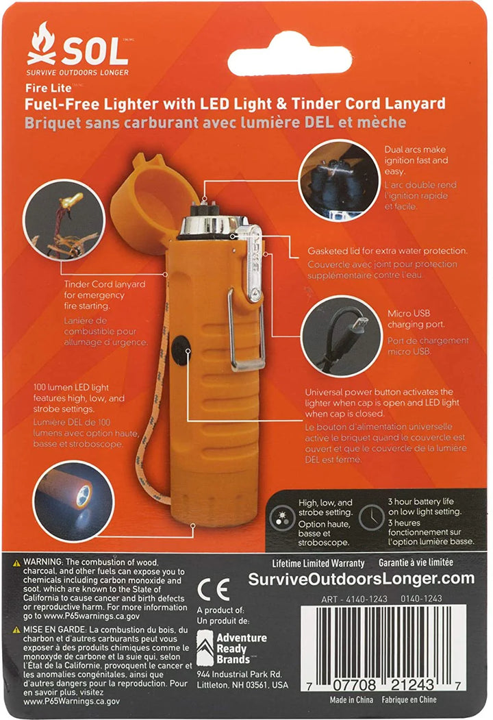 SOL Fire Lite Fuel-Free Lighter