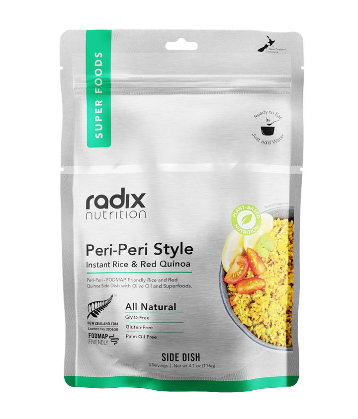 Radix Nutrition Instant Rice & Quinoa Mix Peri Peri