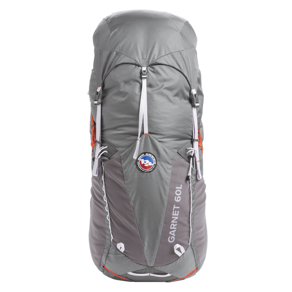Front loading top backpack 60l