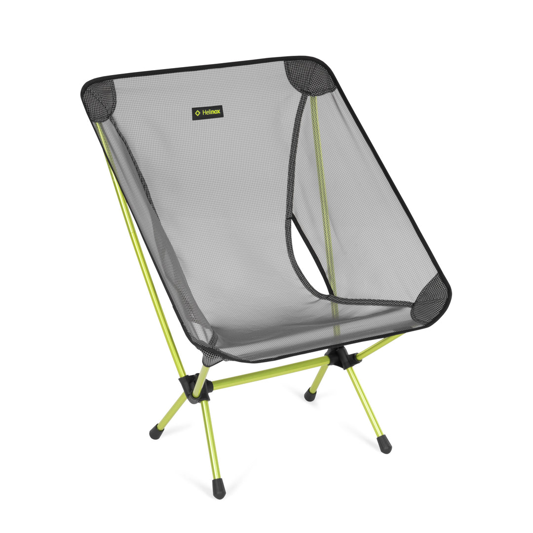 Black and lime green hiking chair