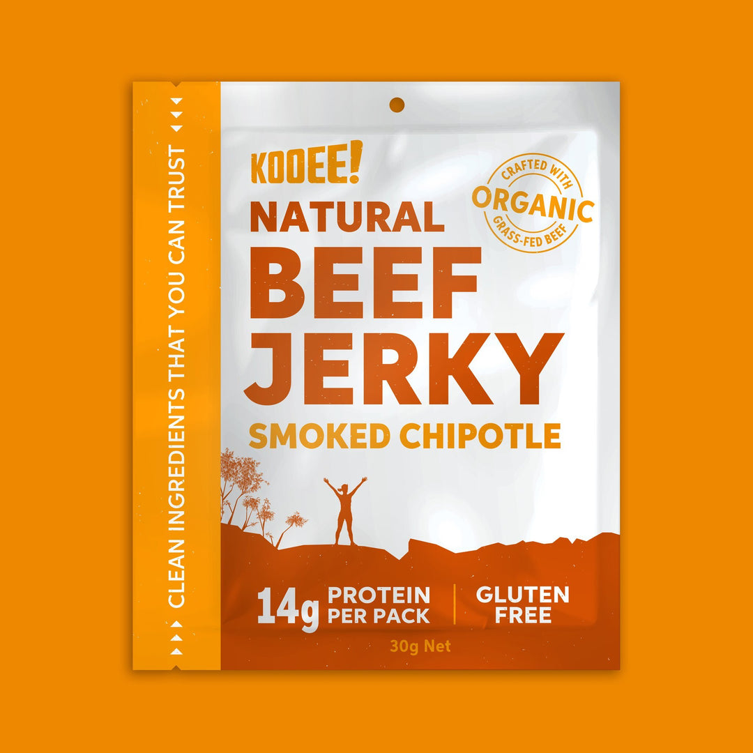 KOOEE! Beef Jerky Smoked Chipotle 30g