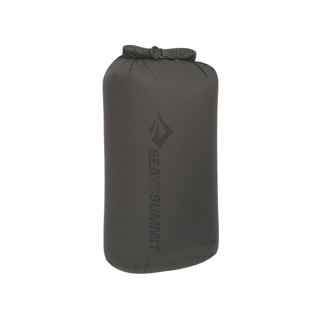 Dark gray dry bag on a white background
