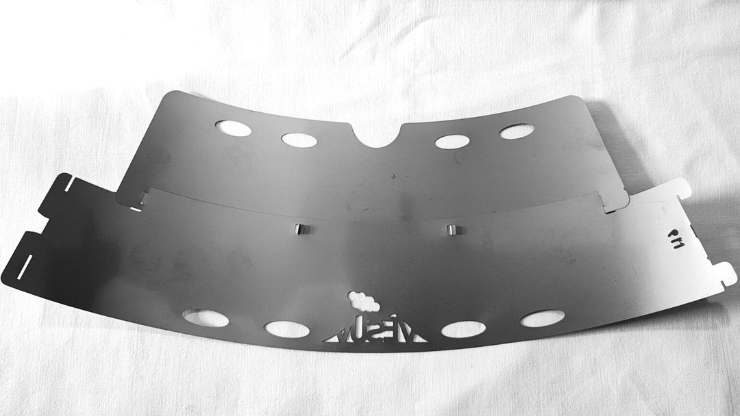 Vesuv Titanium Ultra Light windshield for MSR Kettle 900ml