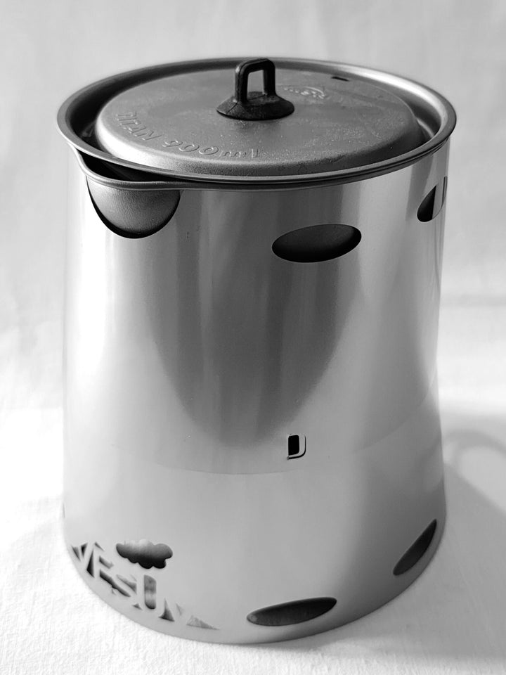 Vesuv Titanium Ultra Light windshield for MSR Kettle 900ml