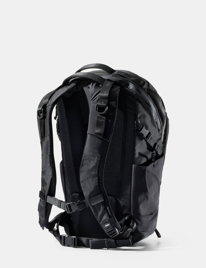 Matador 24L Adventure Pack - Black, back view showing straps