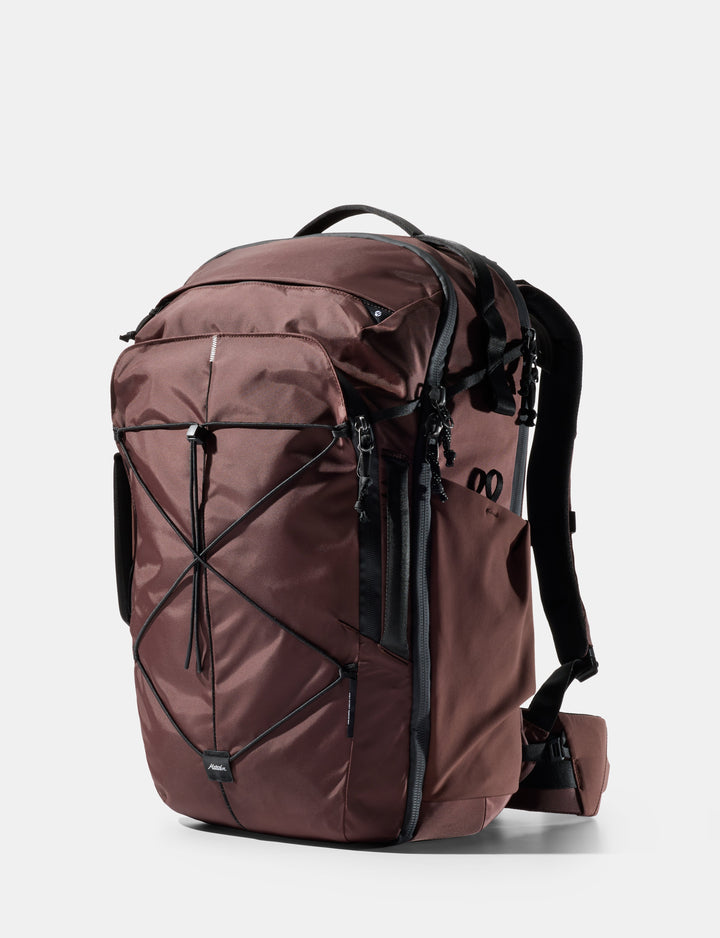 Matador 35L Global Travel Pack - Garnet, front view