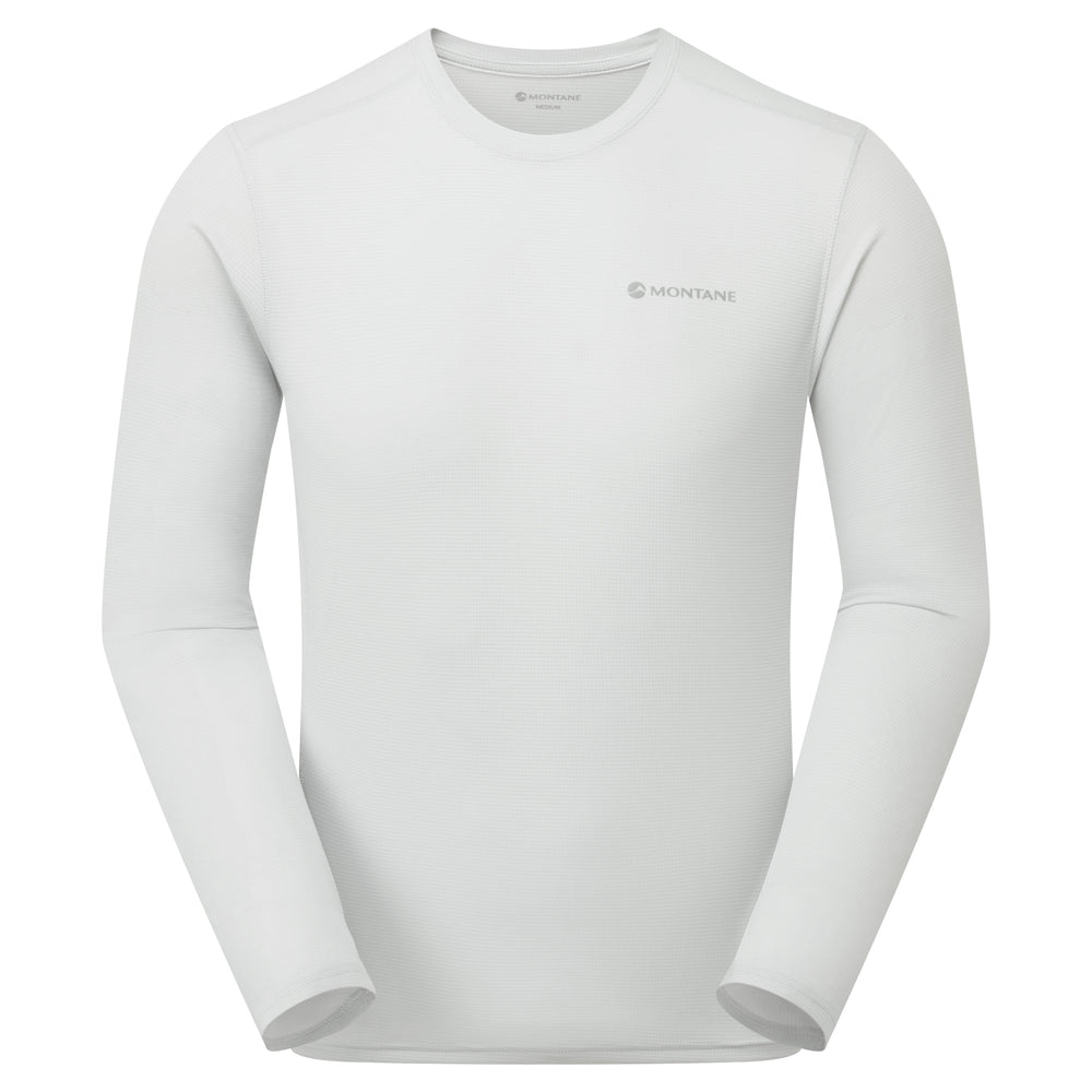 Montane Dart Nano Long Sleeve T-Shirt Men's in Platinum
