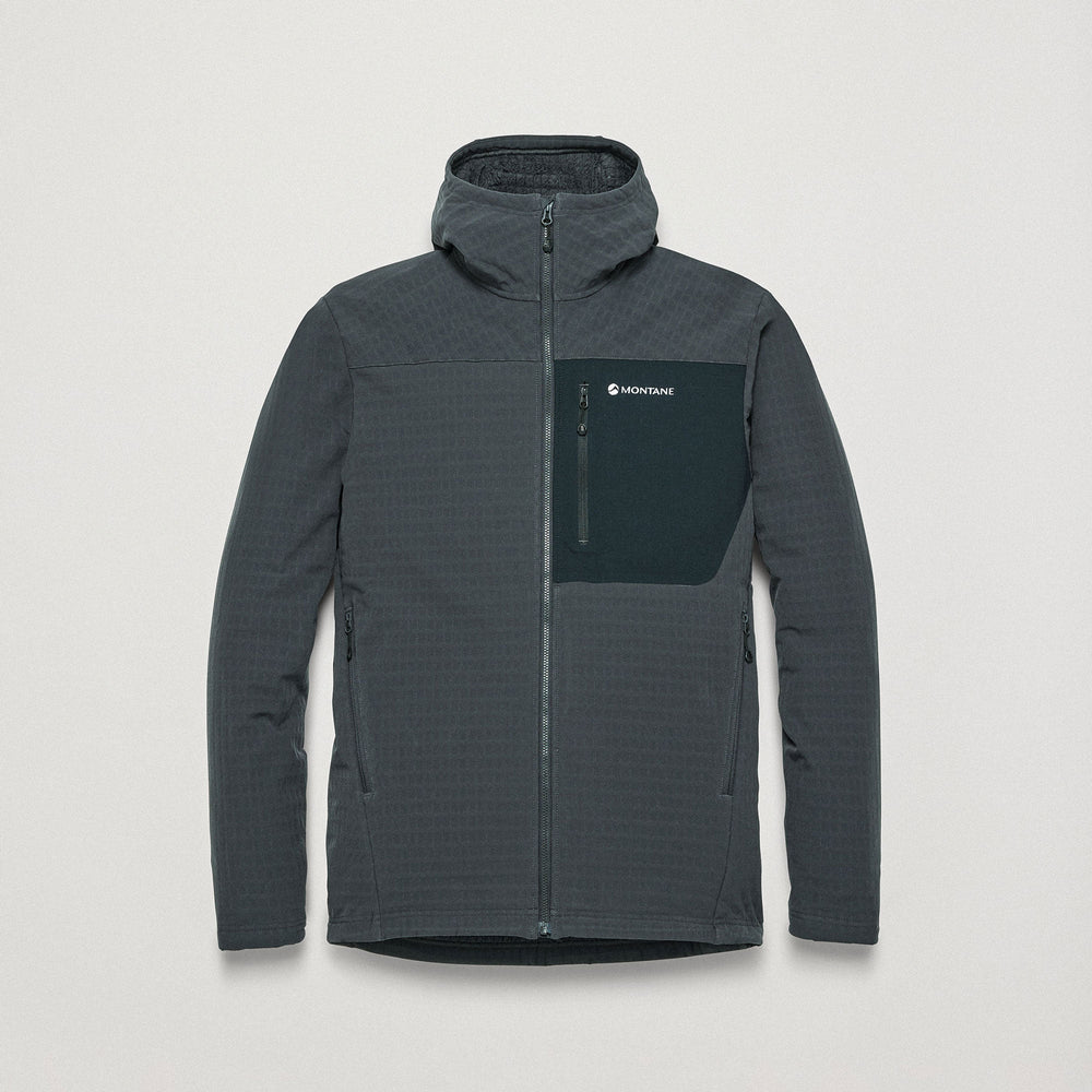 Montane Dura Hoodie Men's - Midnight Grey front