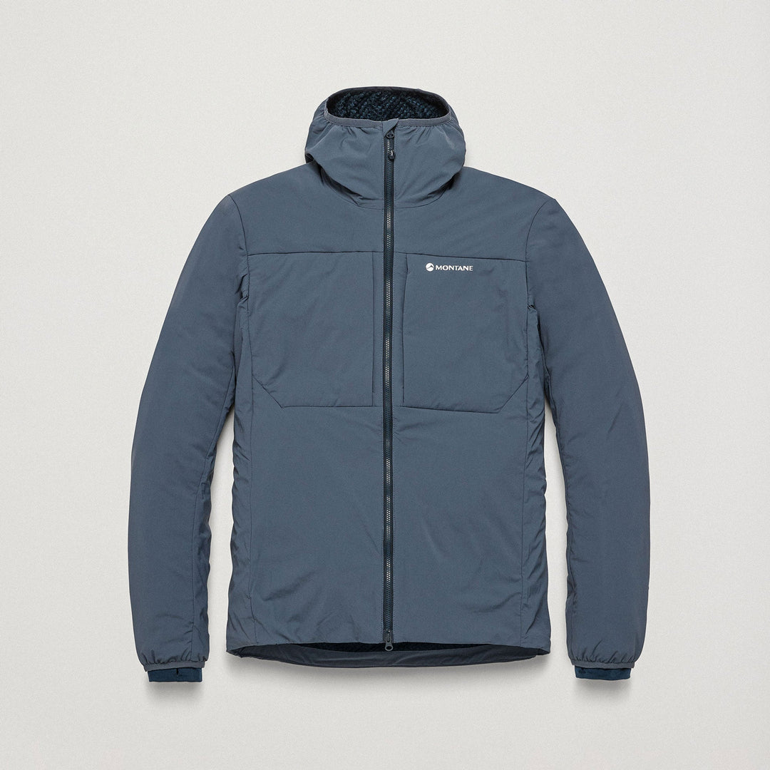 Montane Stratum Insulated Hoodie Men's in Dark Sky