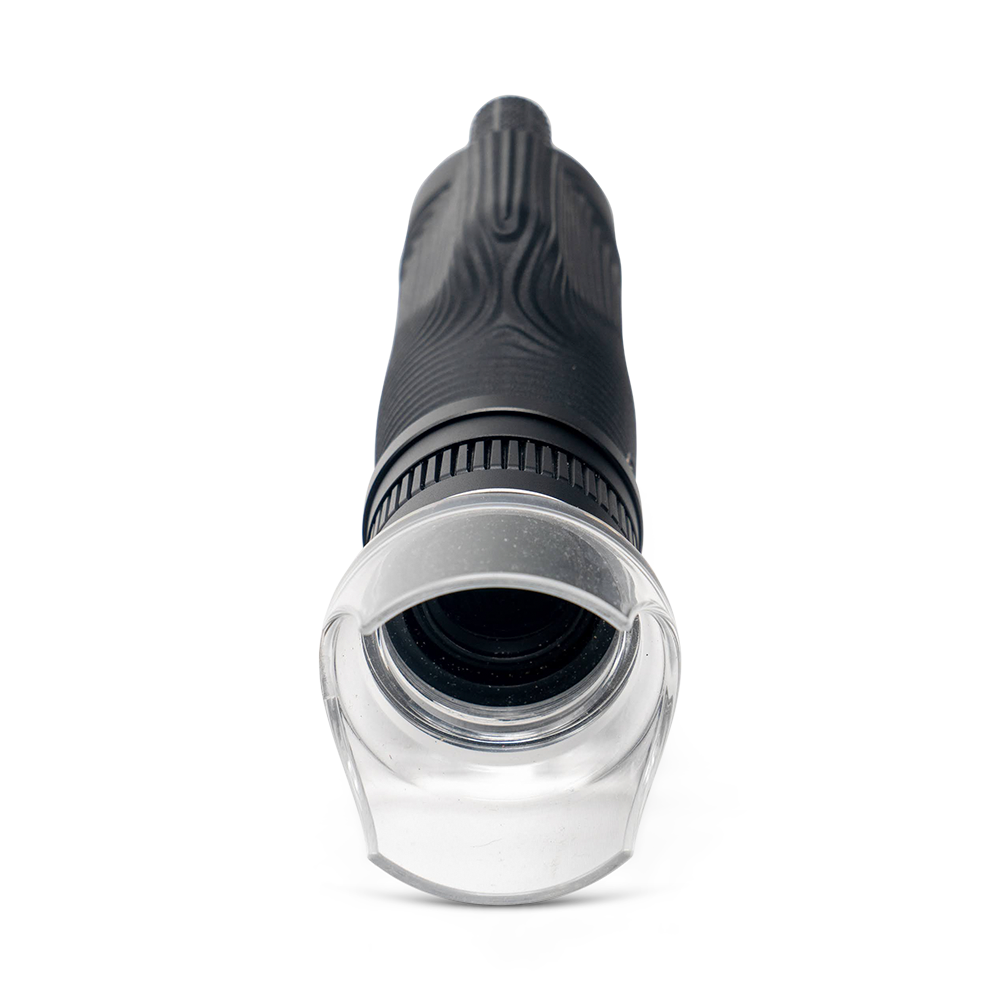 Close up of black scope