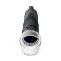 Close up of black scope