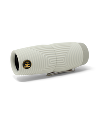 Texture white monocular on a white background