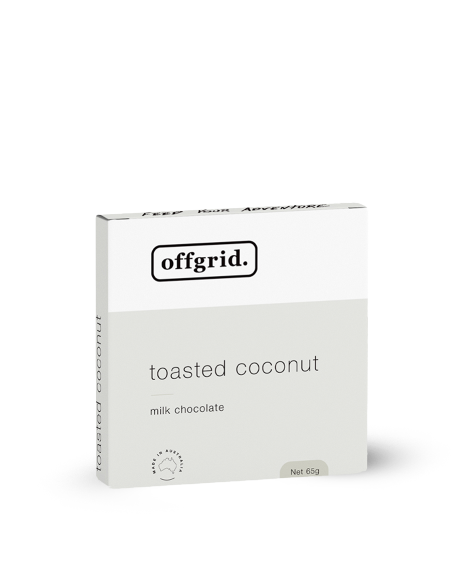 Offgrid Toasted Coconut Milk Chocolate