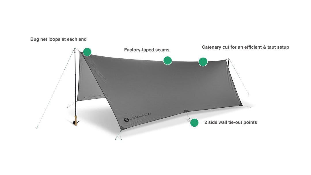 Gossamer Gear Twinn Tarp - NEW
