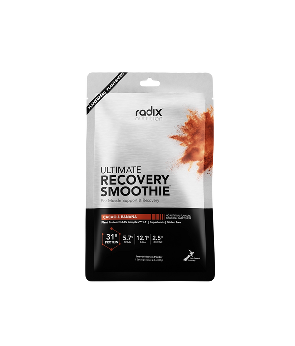 Radix Nutrition Ultimate Recovery Smoothie - Plant Protein - Cacao & Banana