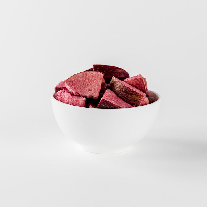 Forager Fruits Freeze Dried Apple Wedges Infused with Raspberry 20g