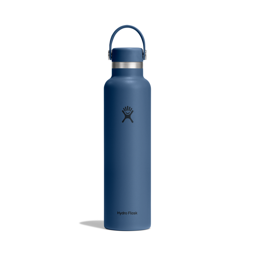 Hydro Flask 710mL Standard Mouth Water Bottle with Flex Cap - Harbor Blue