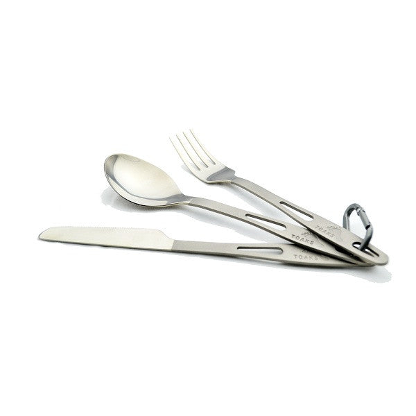 Toaks Titanium 3pc Cutlery Set