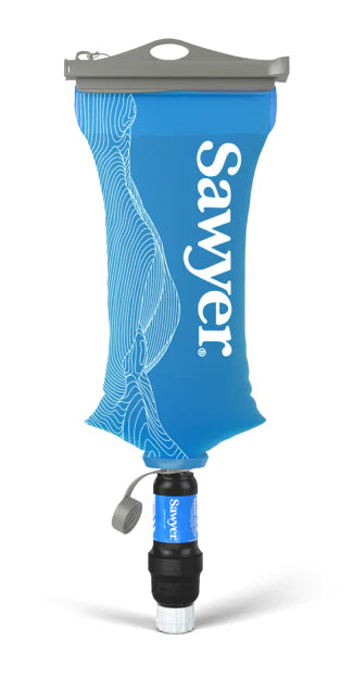 Sawyer® Squeeze Water Filtration System w/ Cnoc Premium 2L Bladder