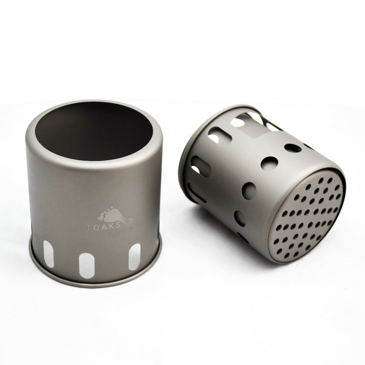 Toaks Titanium Backpacking Wood Burning Stove - Small