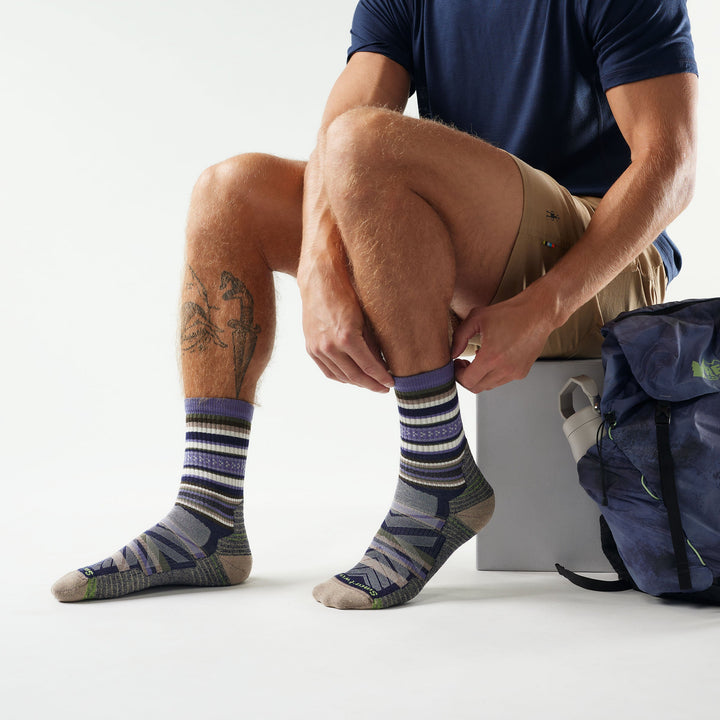 Smartwool Hike Light Cushion Panorama Crew Socks Men&